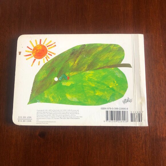 The Very Hungry Caterpillar - Eric Carle (Board book) - Picture 2 of 2